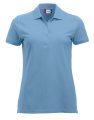 Dames Polo Clique Classic Marion 028246 Licht Blauw